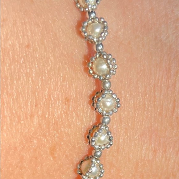 Effy freshwater pearl and sterling bracelet NWOT - Picture 5 of 6